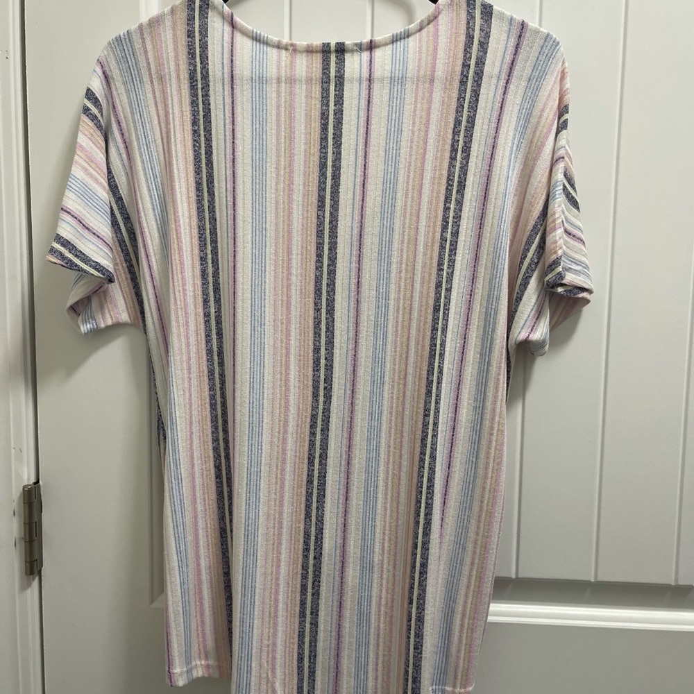 Striped Button Up - Picture 2 of 2
